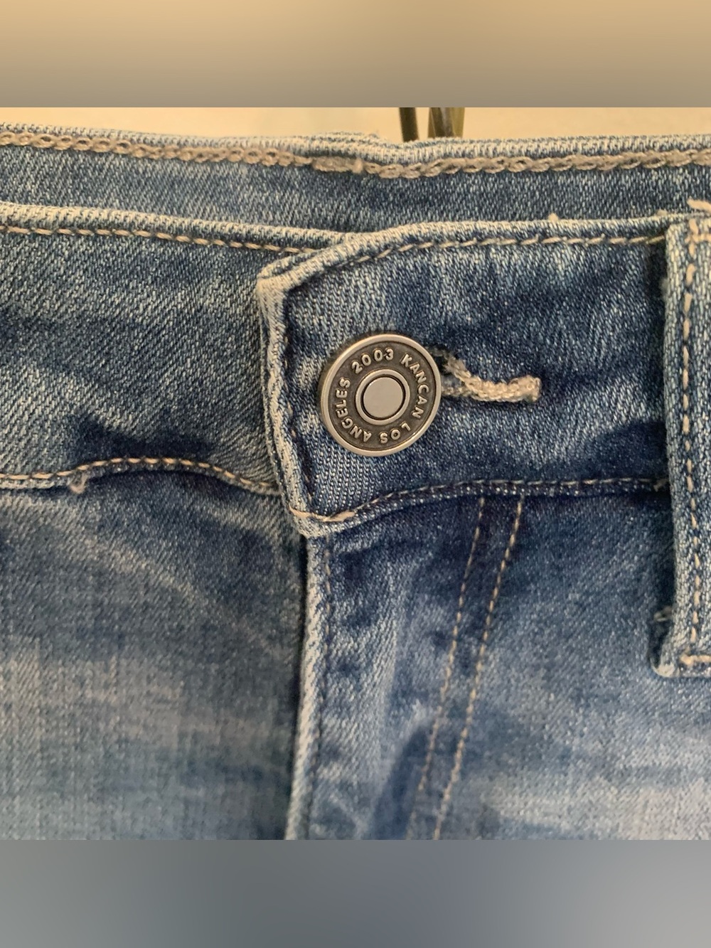 KanCan High Rise Denim Shorts - Picture 4 of 9